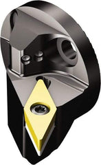 Sandvik Coromant - Left Hand Cut, Size 40, VBMT 16 04 08 & VBMT 332 Insert Compatiblity, Internal Modular Turning & Profiling Cutting Unit Head - 27mm Ctr to Cutting Edge, 34mm Head Length, Through Coolant, Series CoroTurn 107 - Eagle Tool & Supply