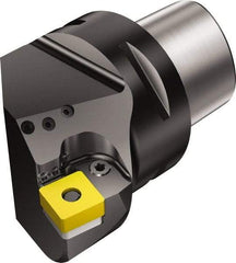 Sandvik Coromant - Left Hand Cut, Size C6, SNMG 19 06 12 & SNMG 643 Insert Compatiblity, External Modular Turning & Profiling Cutting Unit Head - 35mm Ctr to Cutting Edge, 65mm Head Length, Through Coolant, Series T-Max P - Eagle Tool & Supply