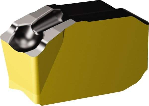Sandvik Coromant - QDG CL 4325 Grade, 0.1181" Cutting Width, Carbide Cutoff Insert - 0.0118" Cnr Rad, TiCN/Al2O3/TiN Coated - Eagle Tool & Supply