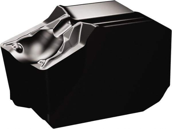 Sandvik Coromant - QD-N0400 TF Grade 1105 Carbide Turning Insert - TiAlN Finish, 4mm Thick, 1/64" Corner Radius - Eagle Tool & Supply