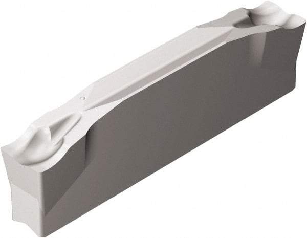Sandvik Coromant - N123E2-...E CM 525 Grade, 0.0787" Cutting Width, Carbide Cutoff Insert - 0° Neutral Lead Angle, 0.0079" Cnr Rad - Eagle Tool & Supply