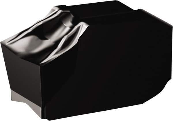 Sandvik Coromant - QDG CF 1105 Grade, 0.1181" Cutting Width, Carbide Cutoff Insert - 0.0059" Cnr Rad, TiAlN Coated - Eagle Tool & Supply