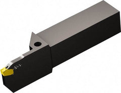 Sandvik Coromant - QD-R/LF..C..A, External, Right Hand, 45mm Max Depth of Cut, Indexable Grooving Tool Holder - QD-NJ-0500-0002-CM Insert Compatibility, 32mm Shank Height, 32mm Shank Width, 170mm OAL, Through Coolant - Eagle Tool & Supply