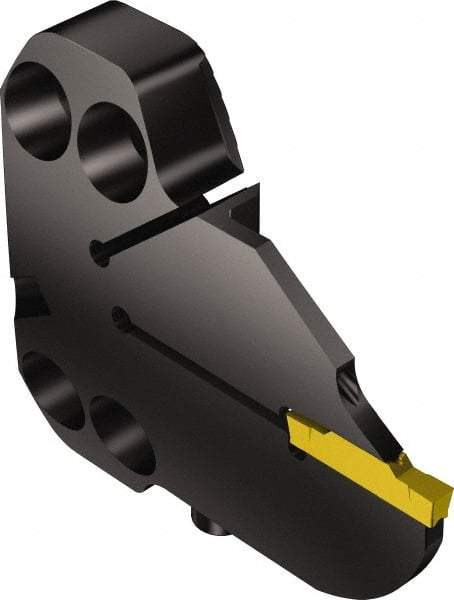 Sandvik Coromant - N123K2-0600-0004-TF Insert, 20mm Head Length, Modular Grooving Blade Holder Head - Right Hand Cut, System Size 70, Through Coolant, Series CoroCut 1-2 - Eagle Tool & Supply