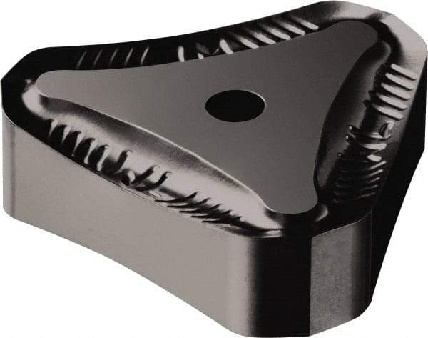 Sandvik Coromant - TNEF1204 WL Grade 3040 Carbide Milling Insert - TiCN/Al2O3 Finish, 4.76mm Thick, 12.7mm Inscribed Circle, 2mm Corner Radius - Eagle Tool & Supply