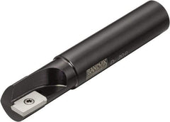 Sandvik Coromant - 2 Inserts, 32mm Cut Diam, 32mm Arbor Diam, 15mm Max Depth of Cut, Indexable Square-Shoulder Face Mill - 130mm High, R216.2-07T3 Insert Compatibility, Series U-Max - Eagle Tool & Supply