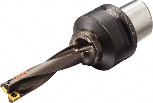 Sandvik Coromant - 64mm Max Drill Depth, 4xD, 16mm Diam, Indexable Insert Drill - C4 Coromant Shank - Eagle Tool & Supply