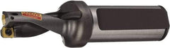 Sandvik Coromant - 41mm Max Drill Depth, 2xD, 18.5mm Diam, Indexable Insert Drill - 2 Inserts, 25mm Shank Diam, Flange Shank - Eagle Tool & Supply