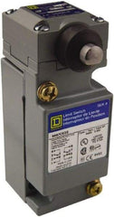 Square D - DPDT, 2NC/2NO, 600 Volt Screw Terminal, Plunger Actuator, General Purpose Limit Switch - 1, 2, 4, 6, 12, 13, 6P NEMA Rating, IP67 IPR Rating - Eagle Tool & Supply