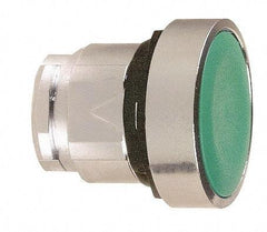 Schneider Electric - 22mm Mount Hole, Flush, Pushbutton Switch Only - Round, Green Pushbutton, Maintained (MA) - Eagle Tool & Supply