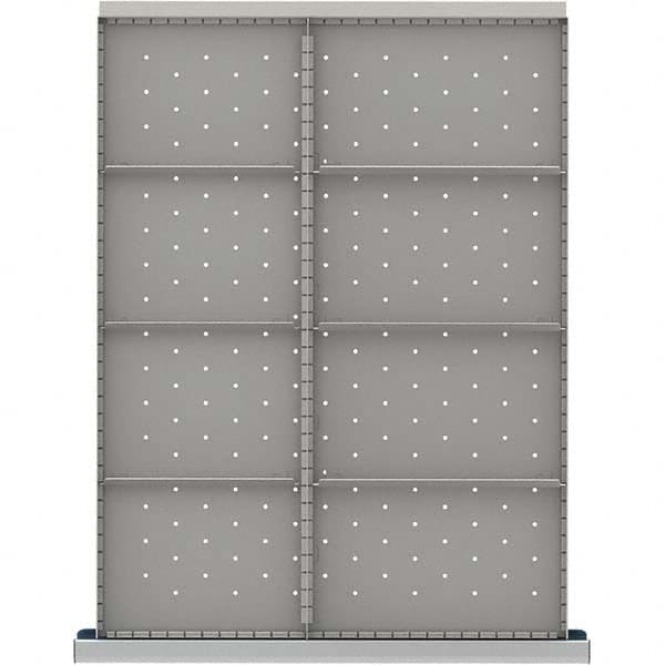 LISTA - 8-Compartment Drawer Divider Layout for 3.15" High Drawers - Eagle Tool & Supply