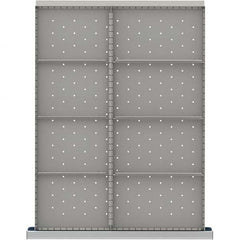 LISTA - 8-Compartment Drawer Divider Layout for 3.15" High Drawers - Eagle Tool & Supply