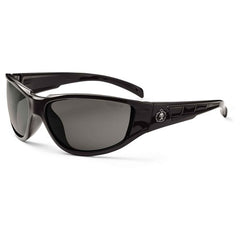 Njord Smoke Lens Black Safety Glasses - Eagle Tool & Supply