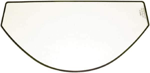 Salisbury by Honeywell - Clear Polycarbonate Anti-Fog Inner Lens - 8" High x 15" Wide x 0.2" Thick, Compatible with AS1200 - Eagle Tool & Supply