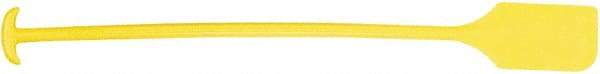 Remco - Yellow Polypropylene Mixing Paddle without Holes - 52" Overall Length - Eagle Tool & Supply