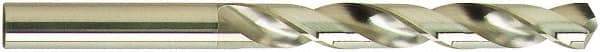 Guhring - 7.65mm 118° High Speed Steel Jobber Drill - Oxide Finish, Right Hand Cut, Spiral Flute, Straight Shank, 117mm OAL, Standard Point - Eagle Tool & Supply