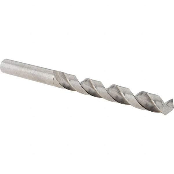 Guhring - 13/32" 118° Cobalt Jobber Drill - Bright Finish, Right Hand Cut, Spiral Flute, Straight Shank, 133mm OAL, Four Facet, Split Point - Eagle Tool & Supply