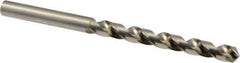 Guhring - 6.4mm 118° Cobalt Jobber Drill - Bright Finish, Right Hand Cut, Spiral Flute, Straight Shank, 101mm OAL, Four Facet, Split Point - Eagle Tool & Supply