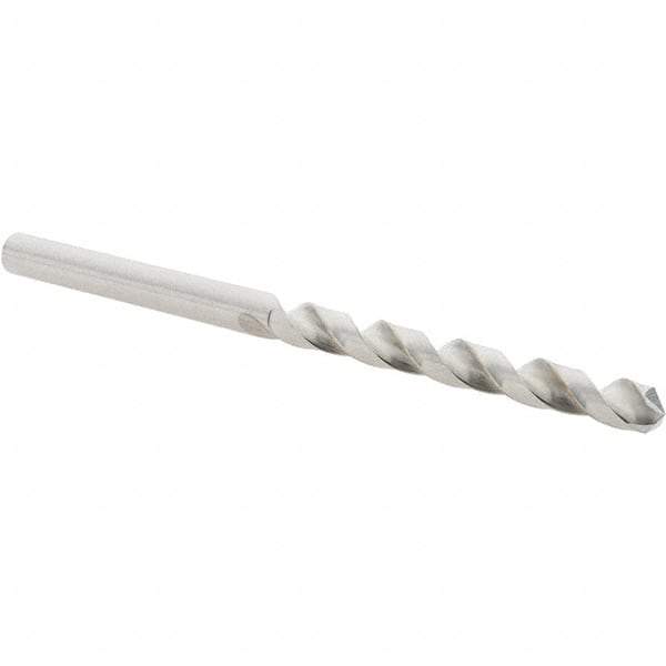 Guhring - #15 118° Cobalt Jobber Drill - Bright Finish, Right Hand Cut, Spiral Flute, Straight Shank, 80mm OAL, Four Facet, Split Point - Eagle Tool & Supply