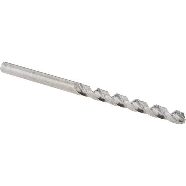 Guhring - #27 118° Cobalt Jobber Drill - Bright Finish, Right Hand Cut, Spiral Flute, Straight Shank, 70mm OAL, Four Facet, Split Point - Eagle Tool & Supply
