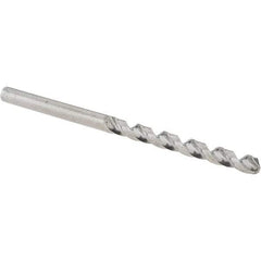 Guhring - #27 118° Cobalt Jobber Drill - Bright Finish, Right Hand Cut, Spiral Flute, Straight Shank, 70mm OAL, Four Facet, Split Point - Eagle Tool & Supply