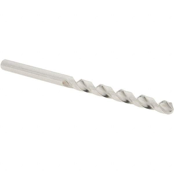 Guhring - 11/64" 118° Cobalt Jobber Drill - Bright Finish, Right Hand Cut, Spiral Flute, Straight Shank, 80mm OAL, Four Facet, Split Point - Eagle Tool & Supply
