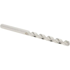 Guhring - 11/64" 118° Cobalt Jobber Drill - Bright Finish, Right Hand Cut, Spiral Flute, Straight Shank, 80mm OAL, Four Facet, Split Point - Eagle Tool & Supply