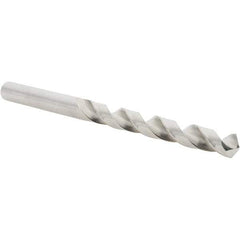 Guhring - 23/64" 118° Cobalt Jobber Drill - Bright Finish, Right Hand Cut, Spiral Flute, Straight Shank, 125mm OAL, Four Facet, Split Point - Eagle Tool & Supply