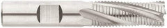 Niagara Cutter - 5/16" Diam, Fine Pitch, 7/16" LOC, 4 Flute Solid Carbide 45° Corner Chamfer Roughing End Mill - Uncoated, 2" OAL, 5/16" Shank Diam, Single End, Centercutting, 20° Helix - Eagle Tool & Supply