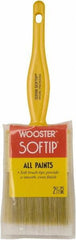 Wooster Brush - 2-1/2" Synthetic General Purpose Paint Brush - 2-7/16" Bristle Length, Plastic Handle - Eagle Tool & Supply