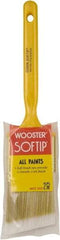 Wooster Brush - 2" Synthetic Sash Brush - 2-3/16" Bristle Length, Plastic Handle - Eagle Tool & Supply