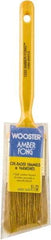 Wooster Brush - 1-1/2" Hog Sash Brush - 1-15/16" Bristle Length, Plastic Handle - Eagle Tool & Supply