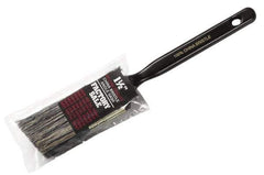 Wooster Brush - 1-1/2" Angled Hog Sash Brush - 1-15/16" Bristle Length, Plastic Handle - Eagle Tool & Supply