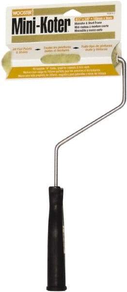 Wooster Brush - 6-1/2" Wide x 14" Long Roller Frame - Plastic Handle - Eagle Tool & Supply