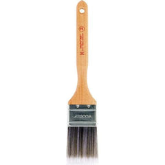 Wooster Brush - 2" Flat Synthetic Sash Brush - 2-11/16" Bristle Length, Maple Handle - Eagle Tool & Supply