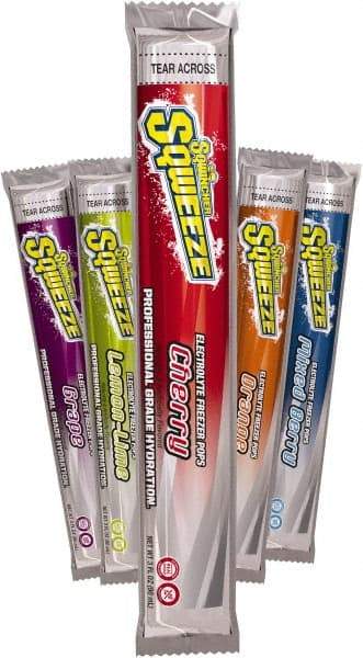 Sqwincher - 3 oz Pack Assorted Flavors Freeze Pop - Liquid Concentrate, Yields 3 oz - Eagle Tool & Supply