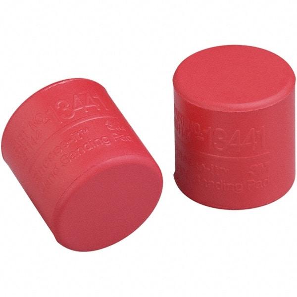 3M - Sanding Block Holder - 1-1/4" Wide x 1" Long x 1/4" Thick - Eagle Tool & Supply