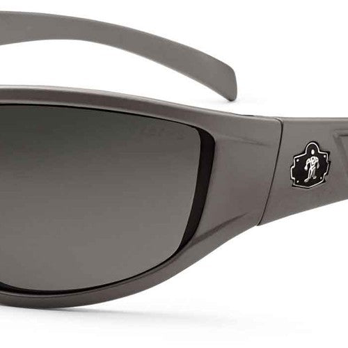 Njord Smoke Lens Matte Gray Safety Glasses - Eagle Tool & Supply