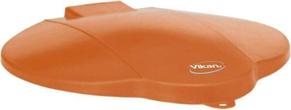 Vikan - 3 Gal Polypropylene Pail Lid - Orange, For Use with 5692 - Eagle Tool & Supply