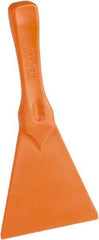 Remco - Stiff Polypropylene Straight Scraper - 4.4" Blade Width - Eagle Tool & Supply