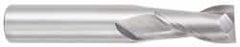 OSG - 22mm, 38mm LOC, 22mm Shank Diam, 102mm OAL, 2 Flute, Solid Carbide Square End Mill - Eagle Tool & Supply