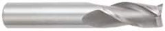 OSG - 25mm, 38mm LOC, 25mm Shank Diam, 102mm OAL, 2 Flute, Solid Carbide Square End Mill - Eagle Tool & Supply