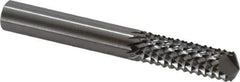 OSG - 5/16" Diam, 1" LOC, Drill Point End, Solid Carbide Diamond Pattern Router Bit - Right Hand Cut, 2-1/2" OAL, 5/16" Shank Diam, Use on Fiberglass - Eagle Tool & Supply