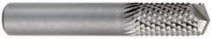 OSG - 1/4" Diam, 3/4" LOC, Drill Point End, Solid Carbide Diamond Pattern Router Bit - Right Hand Cut, 2" OAL, 1/4" Shank Diam, Use on Fiberglass - Eagle Tool & Supply