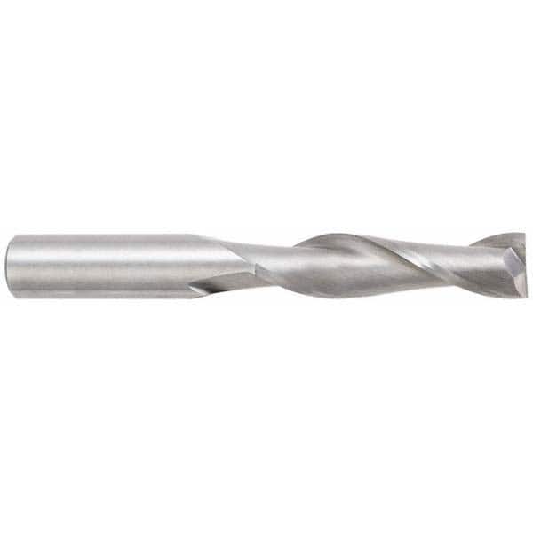 OSG - 5/8", 2-1/4" LOC, 5/8" Shank Diam, 5" OAL, 2 Flute, Solid Carbide Square End Mill - Eagle Tool & Supply