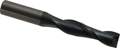 OSG - 1/2", 2" LOC, 1/2" Shank Diam, 4" OAL, 2 Flute, Solid Carbide Square End Mill - Single End, TiAlN Finish, Spiral Flute, 30° Helix, Centercutting, Right Hand Cut, Right Hand Flute, Series 462 - Eagle Tool & Supply