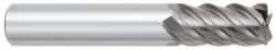 OSG - 5/8", 3/4" LOC, 5/8" Shank Diam, 3" OAL, 5 Flute, Solid Carbide Square End Mill - Eagle Tool & Supply