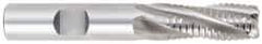 OSG - 5/8" Diam, 2-1/2" LOC, 4 Flute Cobalt Roughing & Finishing Square End Mill - Uncoated, 4-5/8" OAL, 5/8" Shank Diam, Weldon Shank, 30° Helix, Centercutting - Eagle Tool & Supply