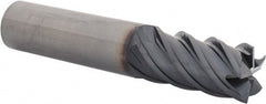 OSG - 3/4", 1-1/2" LOC, 3/4" Shank Diam, 4" OAL, 5 Flute, Solid Carbide Square End Mill - Eagle Tool & Supply