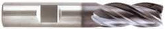Niagara Cutter - 16mm, 32mm LOC, 16mm Shank Diam, 93mm OAL, 4 Flute, Solid Carbide Square End Mill - Single End, AlTiN Finish, Spiral Flute, Variable° Helix, Centercutting, Right Hand Cut, Right Hand Flute, Series STS430M - Eagle Tool & Supply